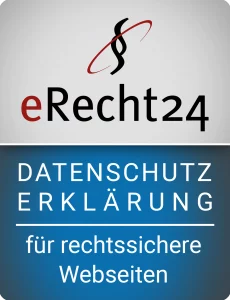 e-Recht24.de Siegel Datenschutzerklärung